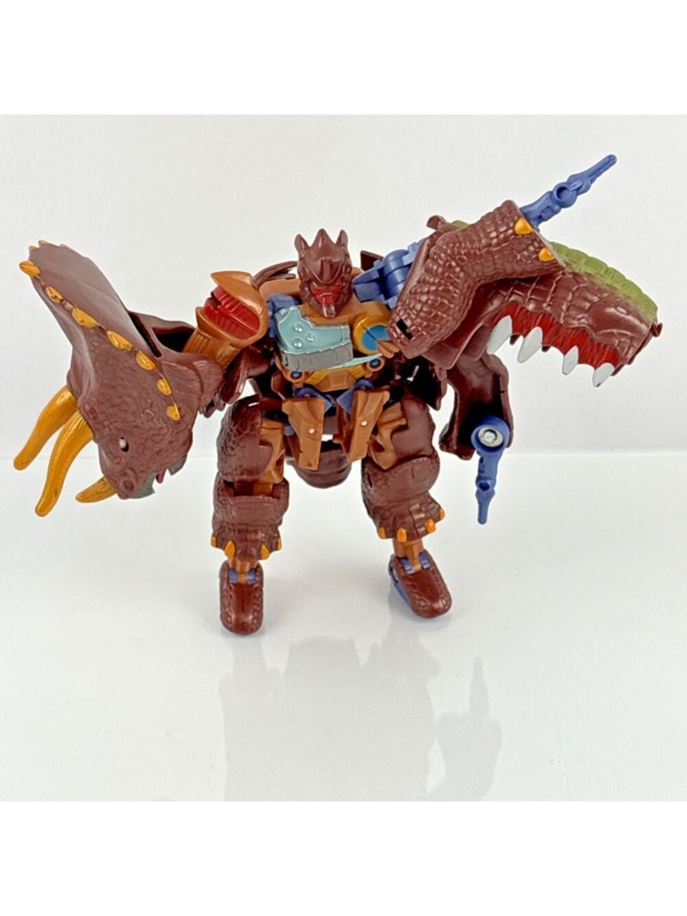 Vtg Transformers Dinobots Triceradon Triceratops Beast Wars Missing Parts Read